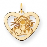 Disney Tigger Heart Charm
