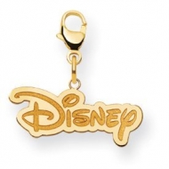 Disney Medium Logo Lobster Clasp Charm