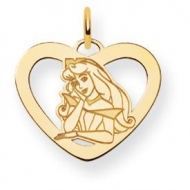 Disney Aurora Heart Charm