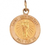 ST  JOHN THE BAPTIST MEDAL