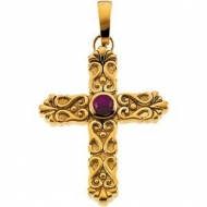 RUBY STAR CROSS
