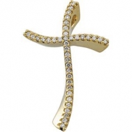 DIAMOND CROSS PENDANT