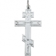 Sterling Silver ST  ANDREWS CROSS