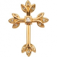 DIAMOND CROSS PENDANT