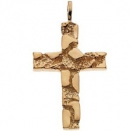 NUGGET CROSS PENDANT