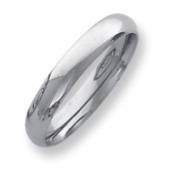 Palladium Medium Weight 4mm Comfort Fit Wedding Band