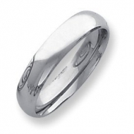 Palladium Medium Weight 5mm Comfort Fit Wedding Band