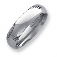 Palladium Heavy Weight 6mm Comfort Fit Wedding Band