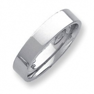 Palladium Flat 5mm Wedding Band