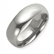 Tungsten 8mm Polished Wedding Band