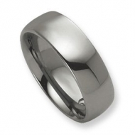 Tungsten 8mm Polished Wedding Band