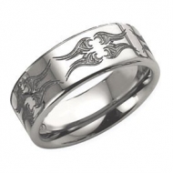 Dura Tungsten 8mm Polished Wedding Band