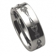 Dura Tungsten 8mm Polished Wedding Band