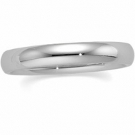 14k White Gold 5mm Comfort Fit Wedding Band