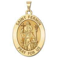 Saint Fermin OVAL Medal   EXCLUSIVE 