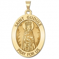 Saint Gudule Oval Medal   EXCLUSIVE 