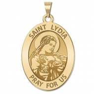 Saint Lydia OVAL Medal   EXCLUSIVE 