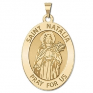 Saint Natalia OVAL Medal   EXCLUSIVE 