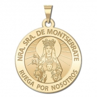 Our Lady of Monsterrat Medal   EXCLUSIVE 