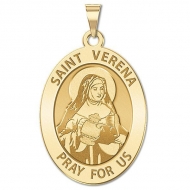 Saint Verena   Oval Medal  EXCLUSIVE 