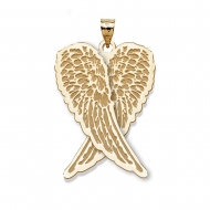 Guardian Angel Folded Wings Medal   EXCLUSIVE 