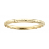 14k Gold Filled Children s Bangle Bracelet