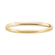 14k Gold Filled Teen s Plain Bangle Bracelet