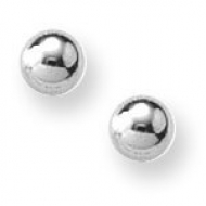 Sterling Silver Children s Ball  Post Earrings