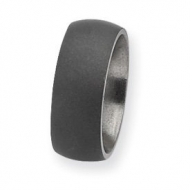 Titanium Stone Finish 7mm Wedding Band