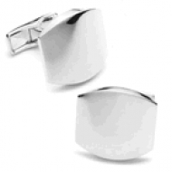 Sterling Silver  Classic  Engraveable Cufflinks
