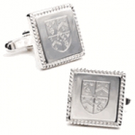Sterling Silver  Family Crest  Cufflinks