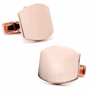 Gold Tone  Classic  Engraveable Cufflinks