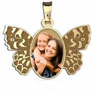  NEW  Butterfly Picture Pendant