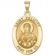 Saint Felicity OVAL Medal   EXCLUSIVE 