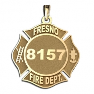 Personalized Fresno Fire Department Badge