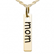 Mom Tall Tag Charm