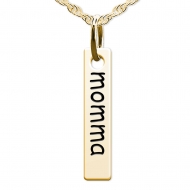 Momma Tall Tag Charm