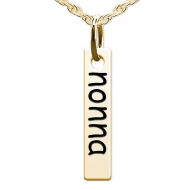 Nonna Tall Tag Charm