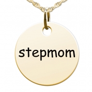 Stepmom  Round Disc Charm