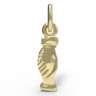 CLASPED HANDS ENGRAVABLE