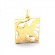 02 TWO TURTLE DOVES ENGRAVABLE