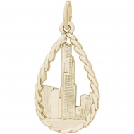ILLINOIS CHICAGO SEARS TOWER ENGRAVABLE