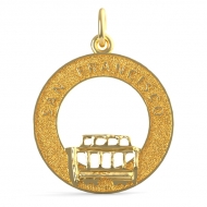 SAN FRAN  CABLE CAR ENGRAVABLE