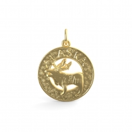 ALASKA MOOSE ENGRAVABLE