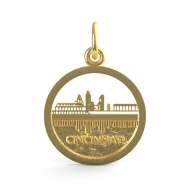 OHIO CINCINNATI SKYLINE ENGRAVABLE