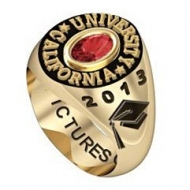 Men s Oval shape Class Ring