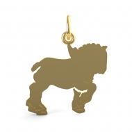 HORSE CLYDESDALE ENGRAVABLE