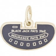 BLACK JACK TABLE ENGRAVABLE