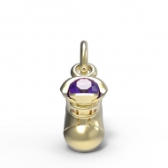 BABYSHOE FEB ENGRAVABLE