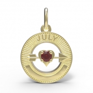 BIRTHSTONES JULY ENGRAVABLE